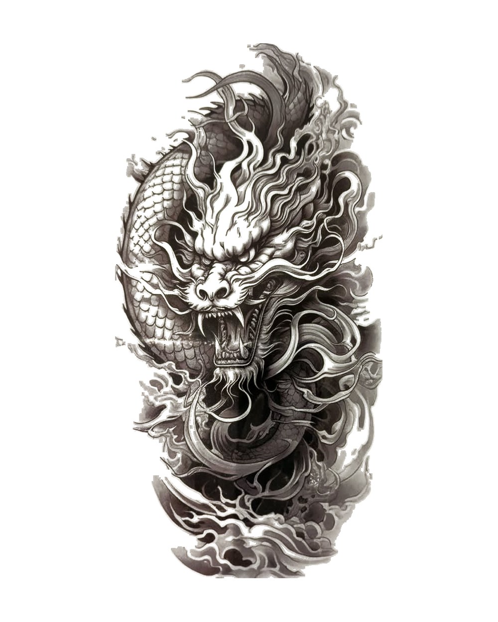 Storm Dragon tattoo